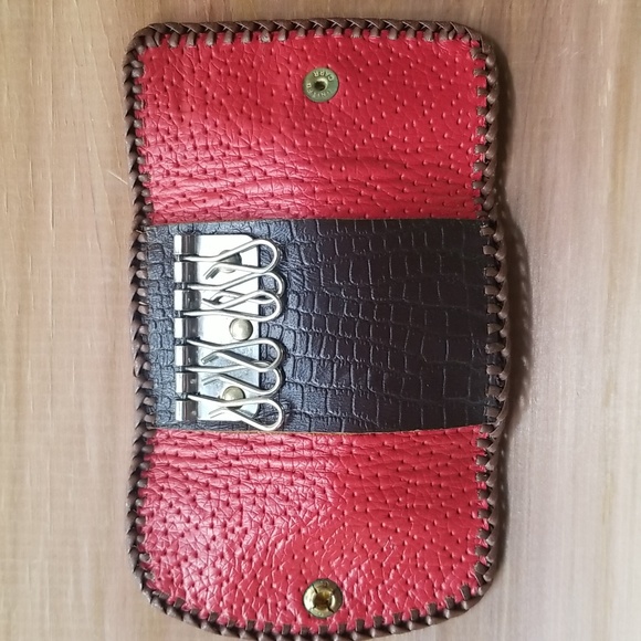 Vintage Genuine Leather Key Holder - Picture 2 of 3